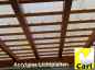 Preview: Acrylglas Lichtwellplatte