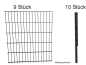 Preview: 22,5 Meter Komplett Paket 1030 mm farbig
