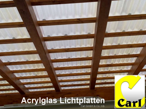 Acrylglas Lichtwellplatte