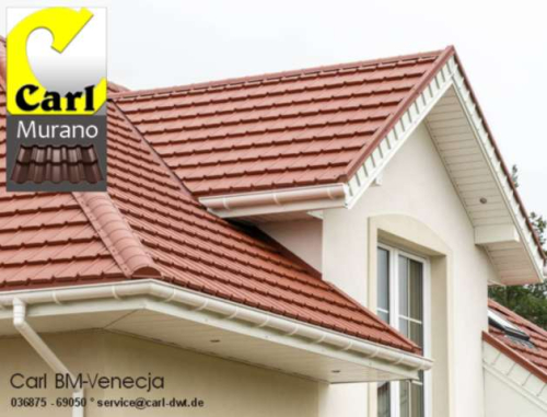 Metall Dachziegelprofil als Modul Typ Carl BM-Muran
