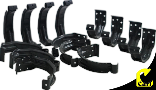 Preview: Dachrinnenset 125mm/7tlg. RAL 7024