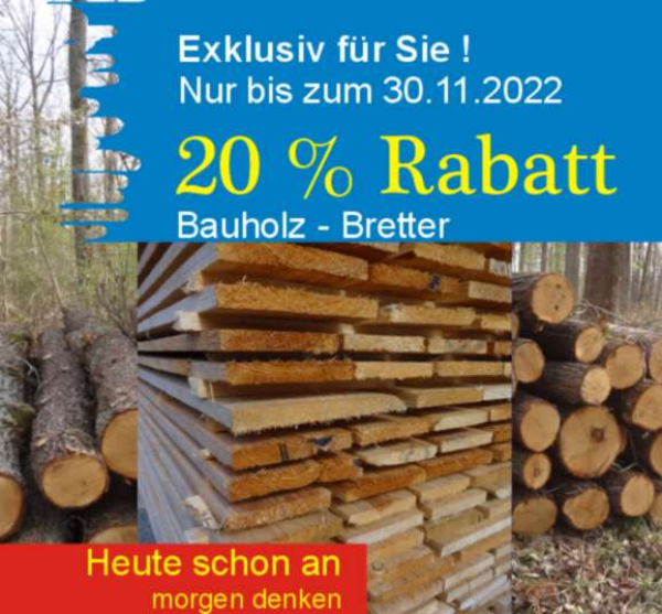 20% Sonderaktion Holzbretter